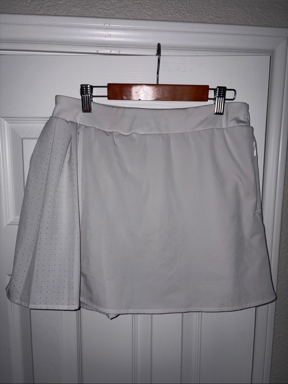 Avia White Athletic Skirt with built in shorts